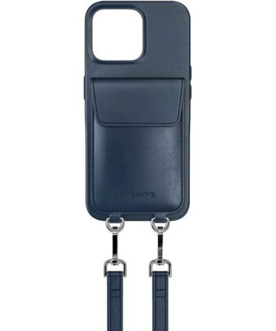 Urbany’s Necklace Case Chaîne de téléphone portable+. iPhone 16 Pro Max Mer profonde 2