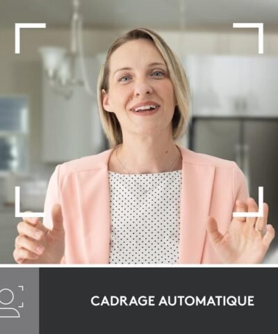 Logitech Webcam Brio 500 Blanc 6