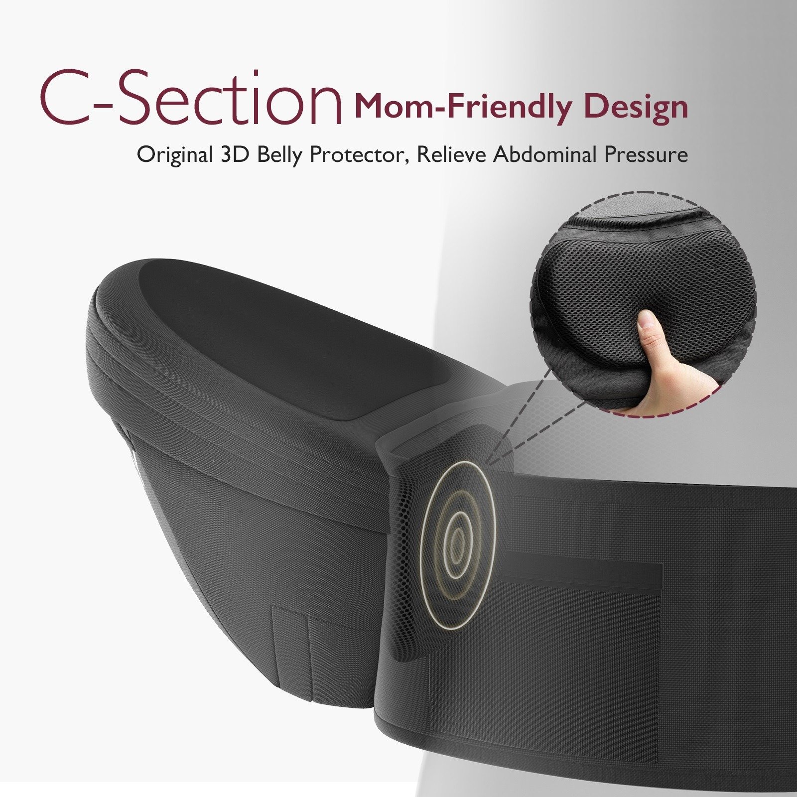 Momcozy Hip Seat Baby Carrier Medium – Image 6