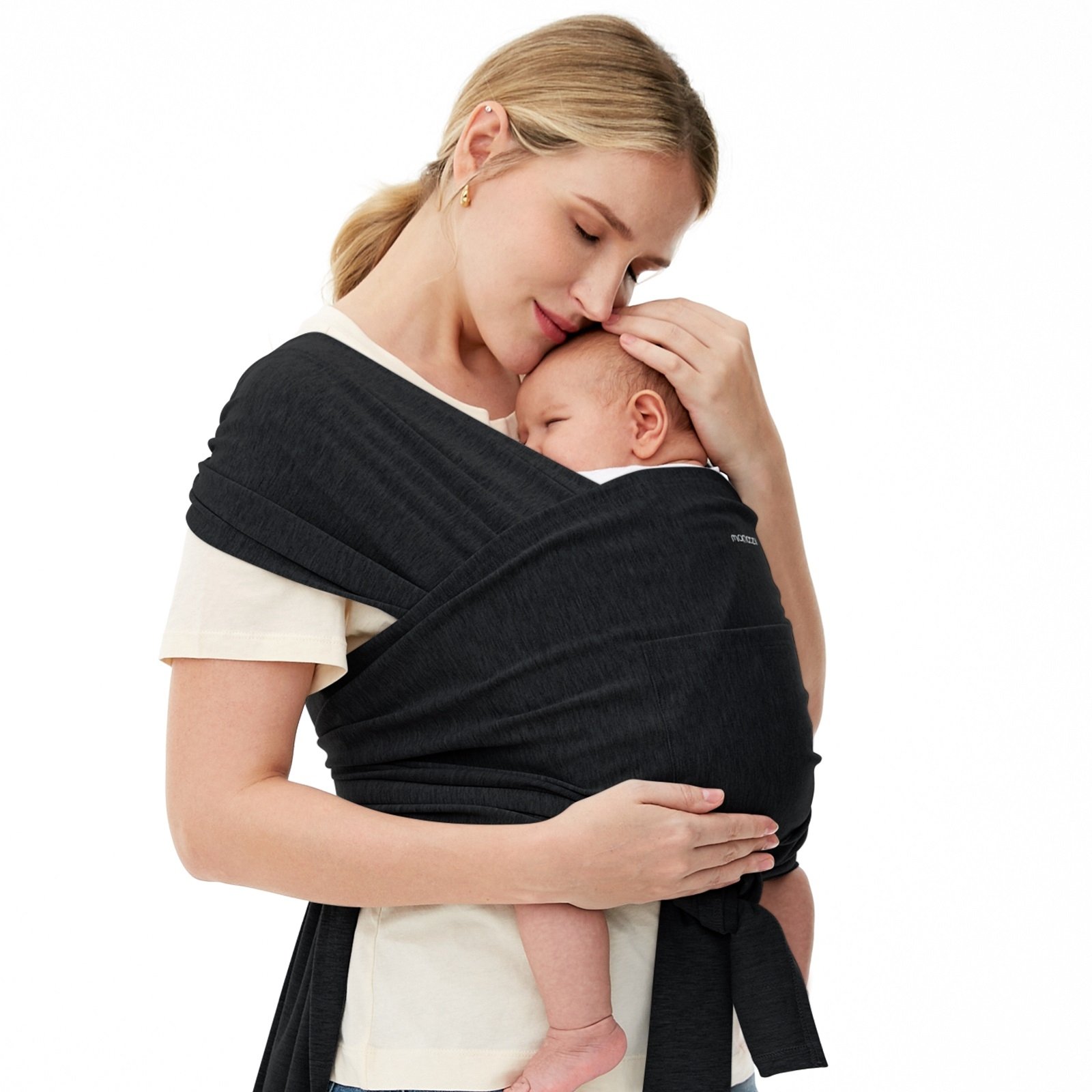 Momcozy Baby Carrier Sling - black – Image 2