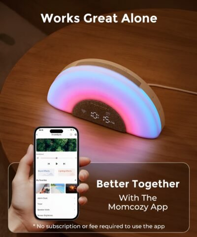 Momcozy DreamSync Rainbow White Noise Machine – Image 4