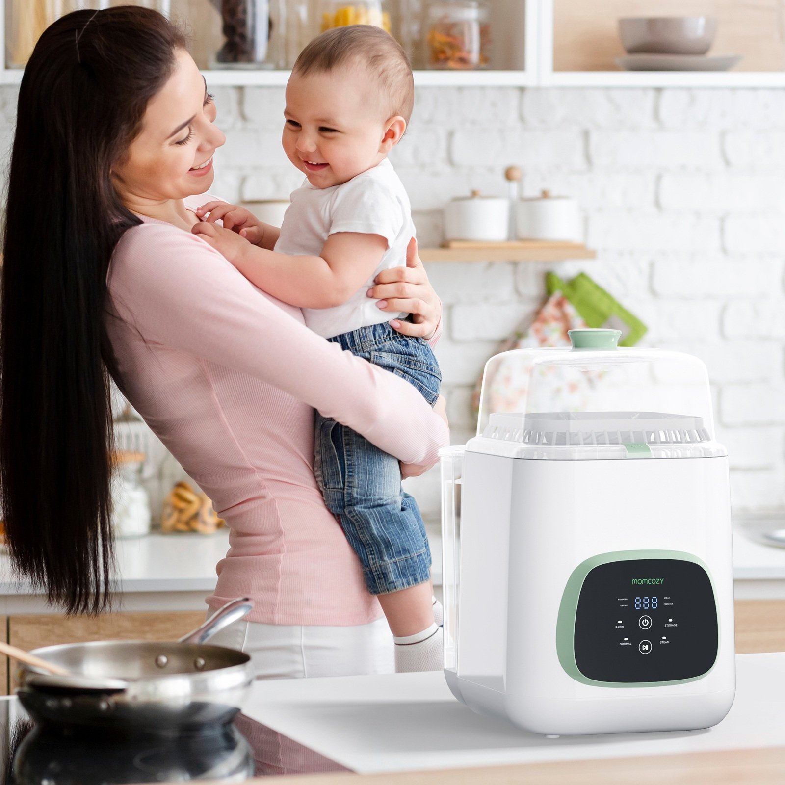 Momcozy KleanPal Pro Auto Bottle Washer and Sterilizer – Image 3