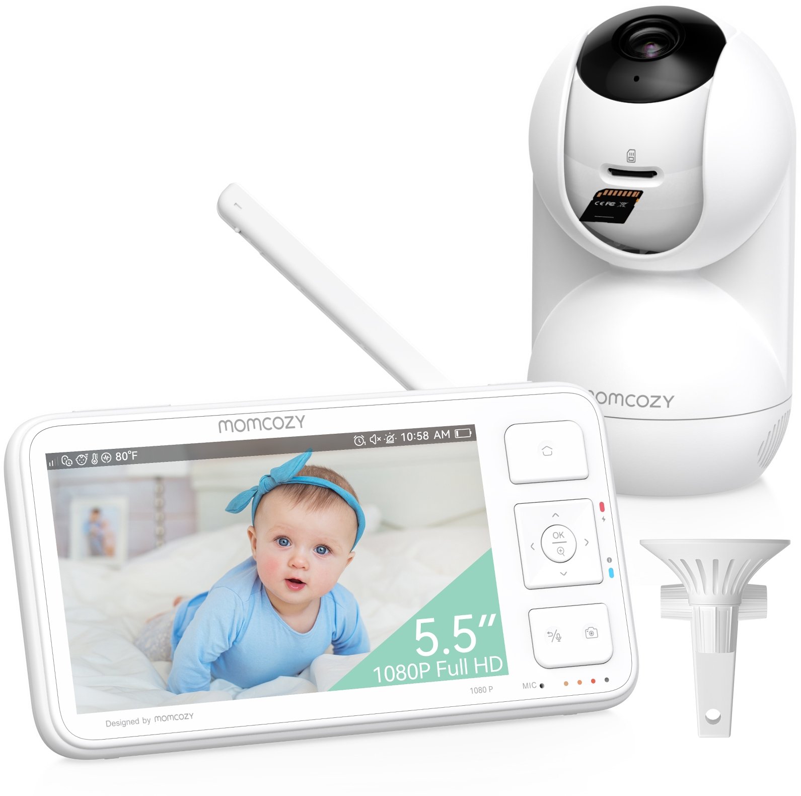 Momcozy Video Baby Monitor BM03 5,5 Inch Full HD – Image 2