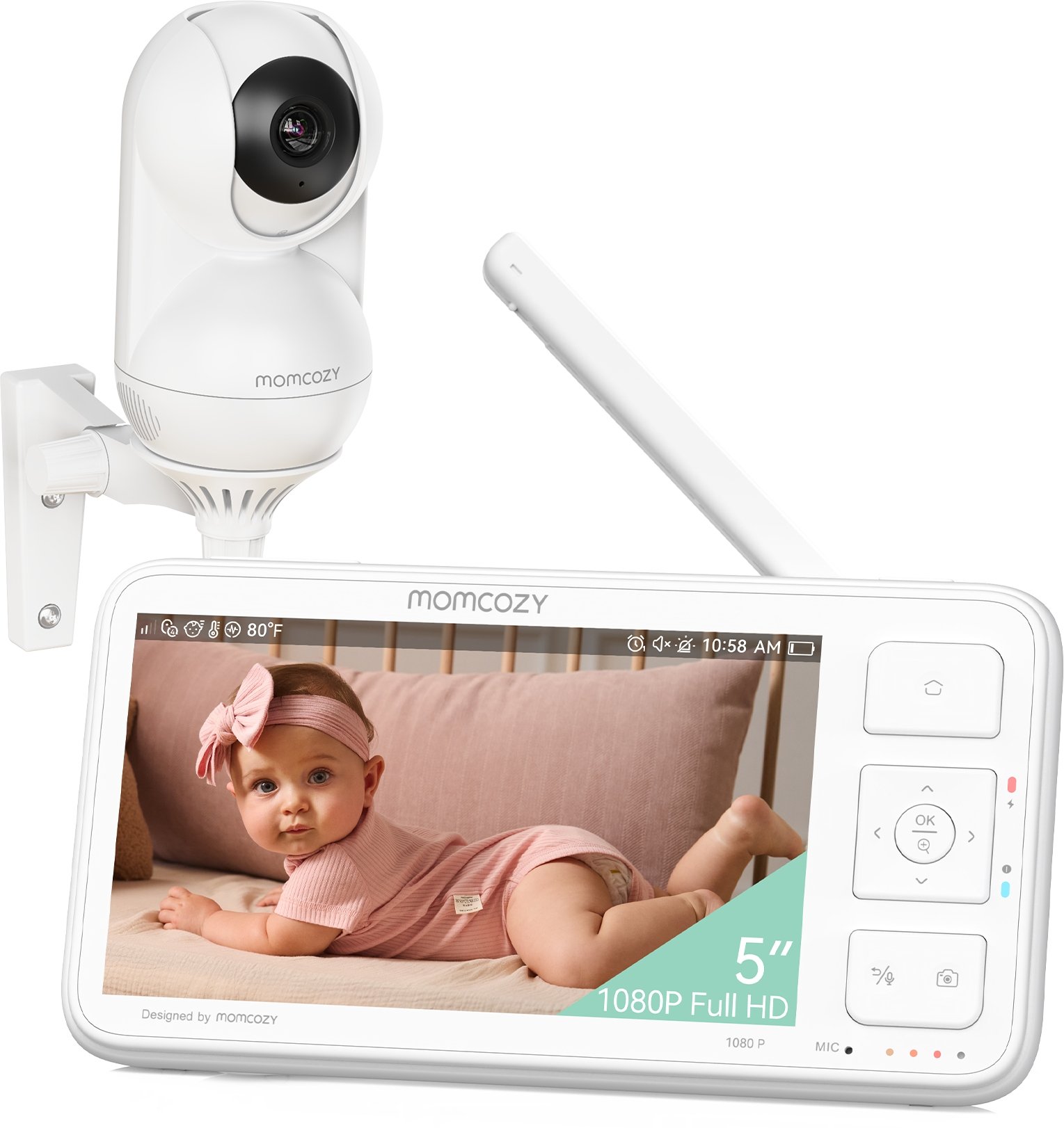 Momcozy Video Baby Monitor BM03 5,5 Inch Full HD – Image 3