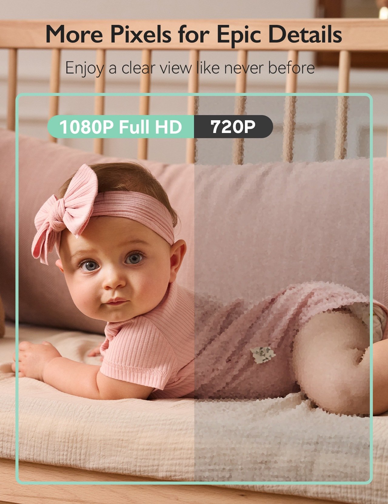 Momcozy Video Baby Monitor BM03 5,5 Inch Full HD – Image 5