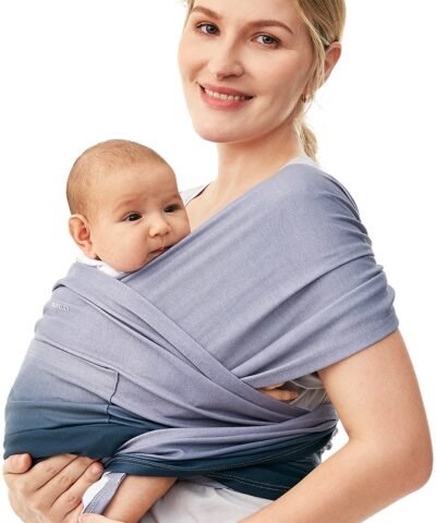 Alternative view of Momcozy Baby Carrier Sling - blue