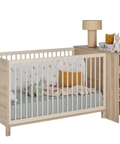 Kinderbett 70x140 Eiche des bocage CALYPSO – Bild 3