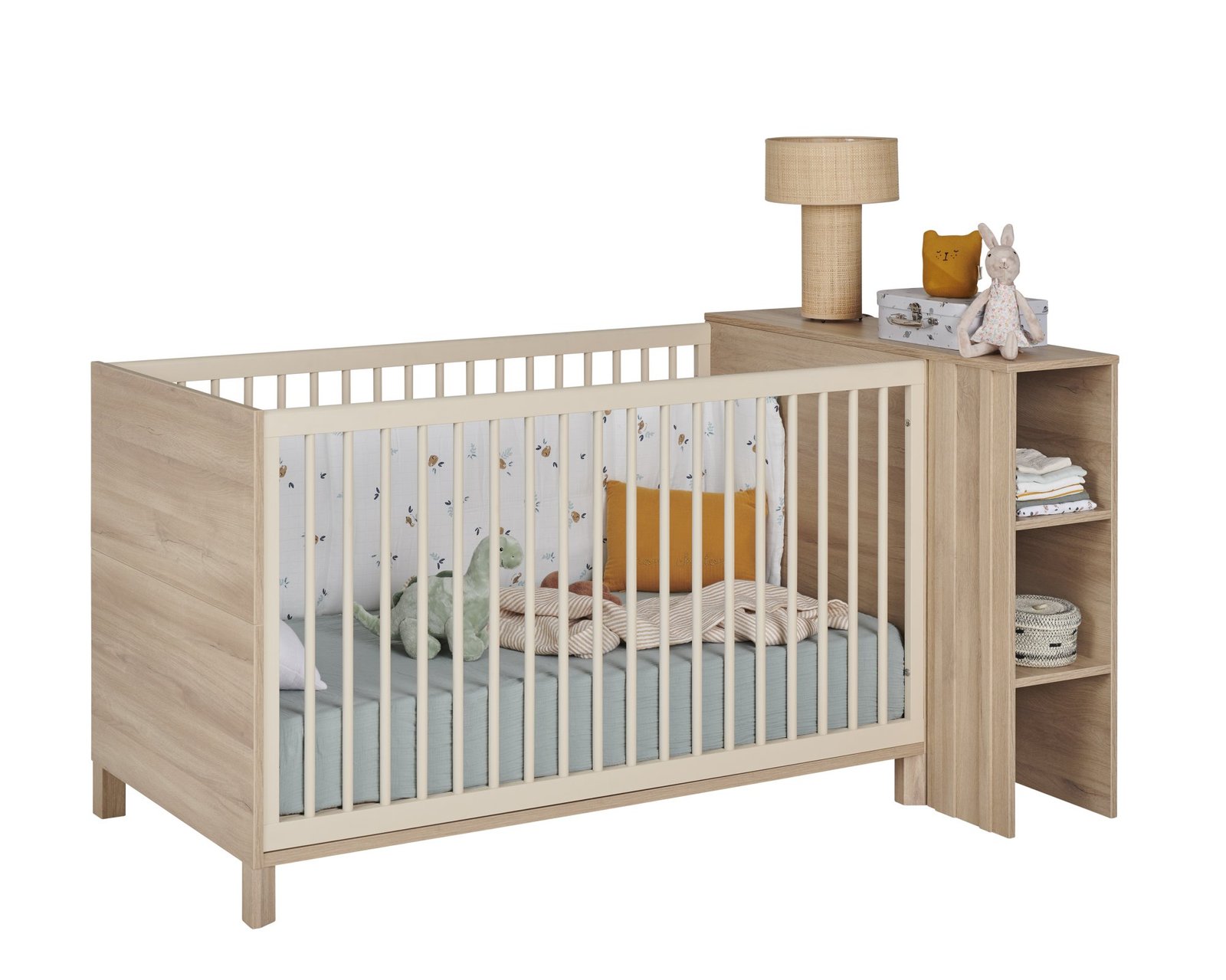 Kinderbett 70x140 Eiche des bocage CALYPSO – Bild 3