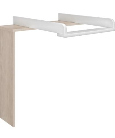 Plan à langer Chêne blond-Blanc MARCEL