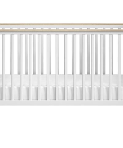 Lit bébé 70x140 + 2 pans 140 Chêne du bocage SACHA