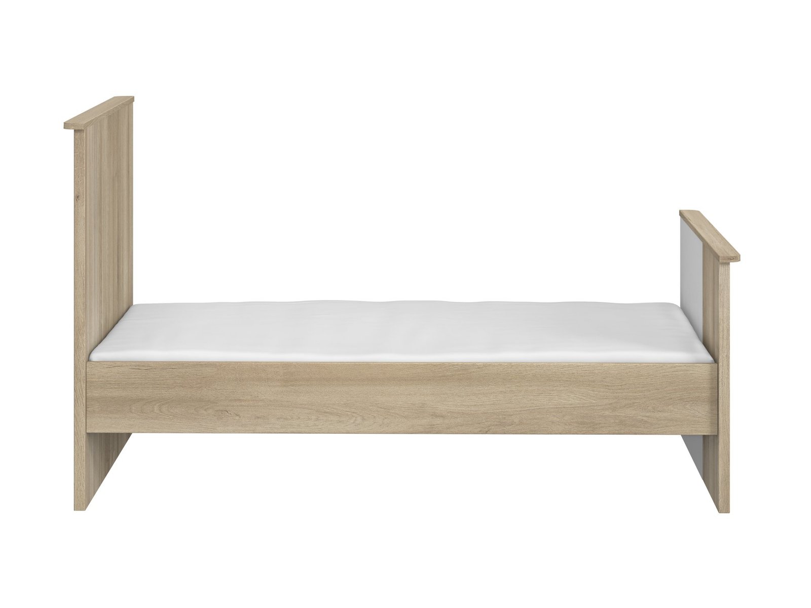 Lit bébé 70x140 + 2 pans 140 Chêne du bocage SACHA – Image 3