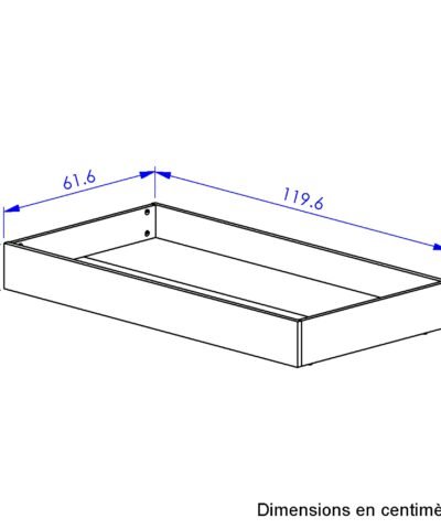 Option schublade Weiss-120 – Bild 4